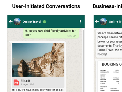 WhatsApp Business 营销模板
